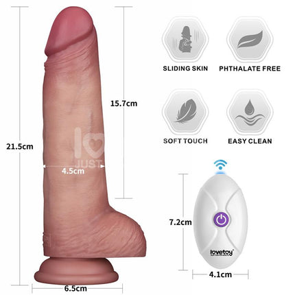 Vibrating Sliding Skin Pro II Silicone 85