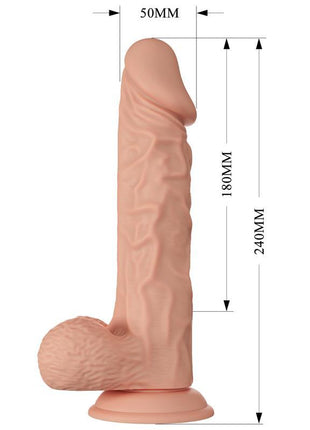 Realistic Dildo with Suction cup Buraq 94
