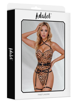 Helena Teddy Animal Print Leopard