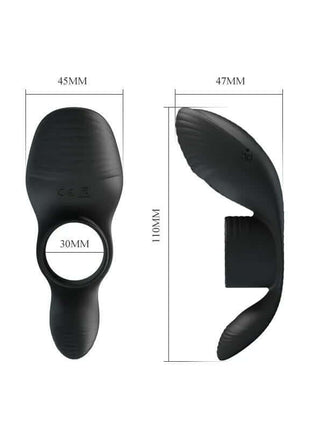 Vibrating Penis Ring USB Silicone