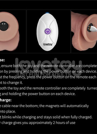 Vibrating Sliding Skin Pro II Silicone 10