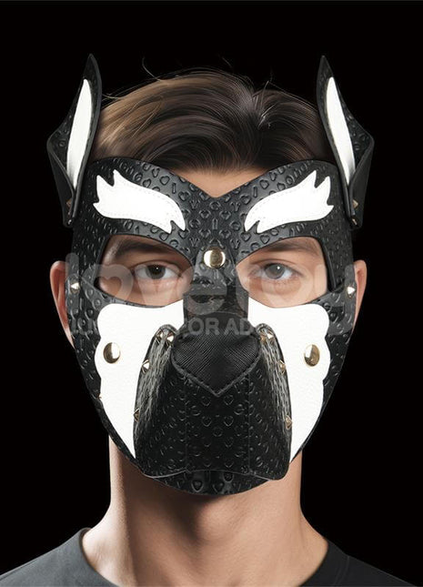 Rebellion Reign Howl Pup Mask White