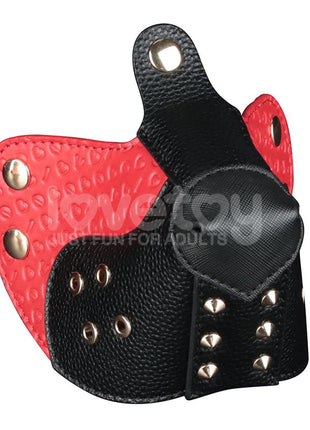 Rebellion Reign Scarred Alpha Pup Mask Red