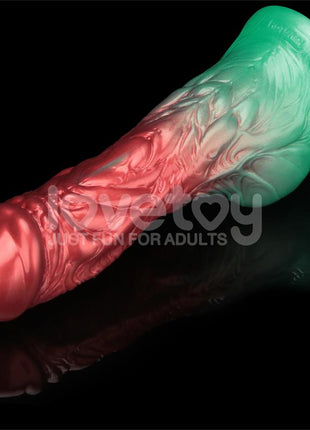 Dual Density Silicone Inflatable Dildo 8