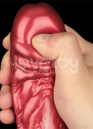 Dual Density Silicone Inflatable Dildo 8