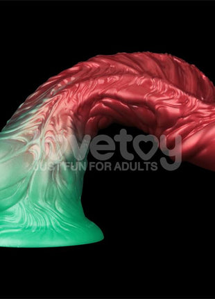 Dual Density Silicone Inflatable Dildo 8