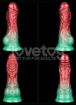 Dual Density Silicone Inflatable Dildo 8