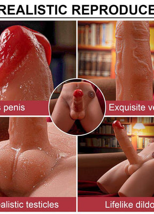 Jason Dildo and Ass Masturbator with Thrusting and Vibrating – Ultimate Pleasure by secretsextoys.store