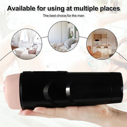 Dot Vagina Masturbator with Vibration