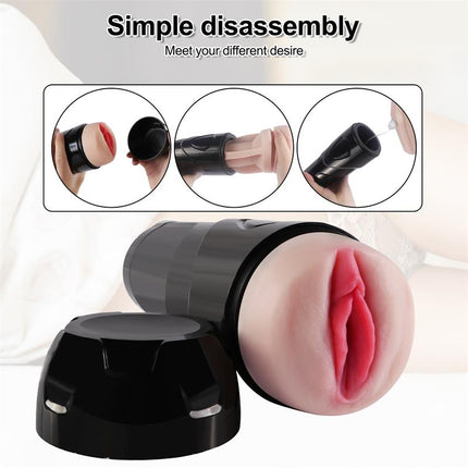 Dot Vagina Masturbator with Vibration