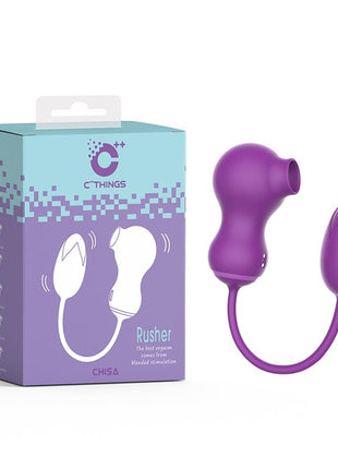 Rusher Clitoris Sucker and Vibrating Egg
