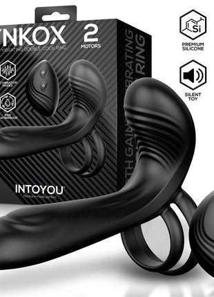 Synkox Girth Gainer Vibrating Double Cockring
