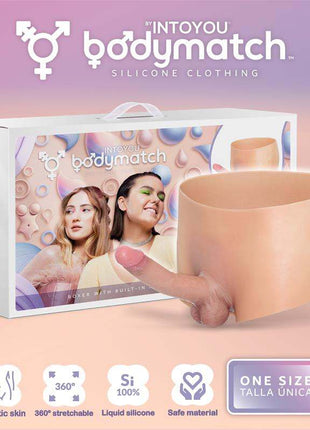 Blayke Boxer with 18 cm Built in Penis Liquid Silicone One Size