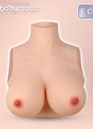 Boodie Realistic Breast Form E Cup Liquid Silicone