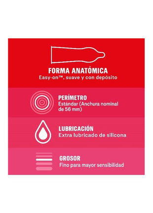 Condoms Sensitivo Sensitive 3ud
