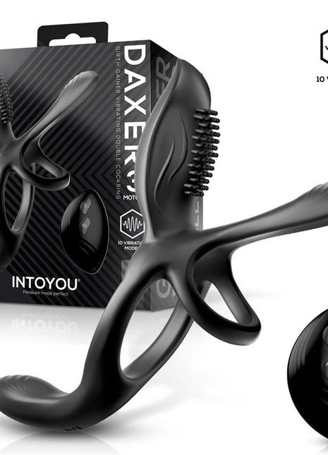 Daxer Girth Gainer Vibrating Double Cockring