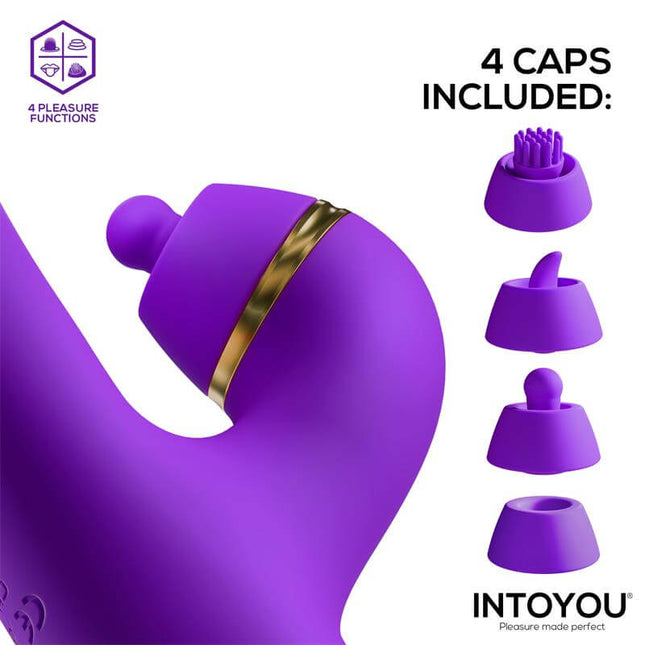 Siter 2.0 Flapping Tongue with Hitting Ball Vibrator with Caps