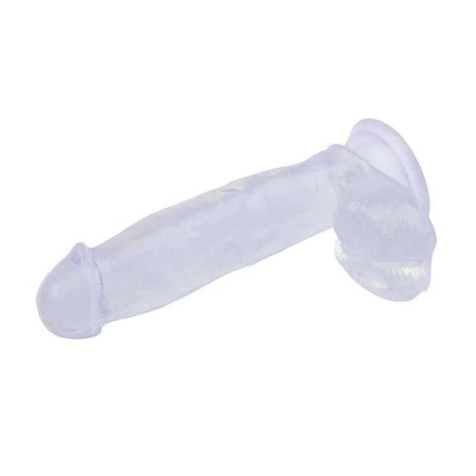 Dildo Hi-Rubber 7 Clear