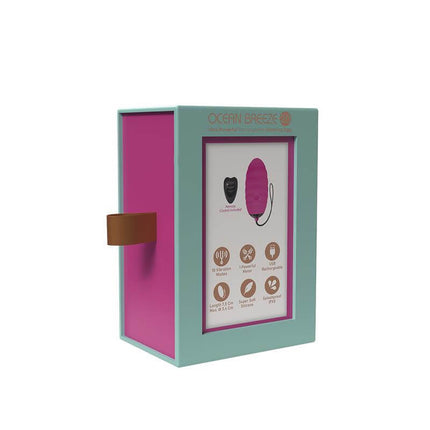 Vibrating Egg with Remote Control Ocean Breeze 2.0 Pink