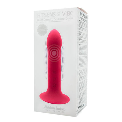 Double Density Dildo Vibration Hitsens 2 65 Pink