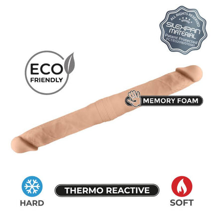 Double Dildo Dual Density Double Dong S flesh