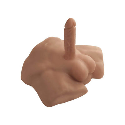 Apollo S Half Torso Liquid Silicone Caramel 7