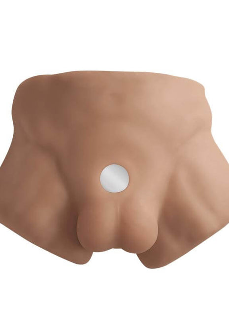 Apollo S Half Torso Liquid Silicone Caramel 7