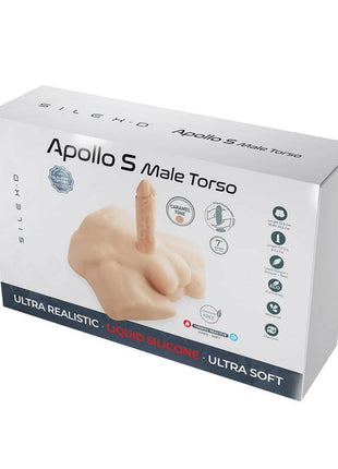 Apollo S Half Torso Liquid Silicone Caramel 7