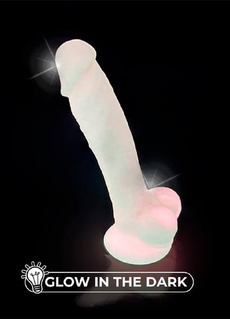 Glow in the Dark Dual Density Dildo Mod 1 - 7