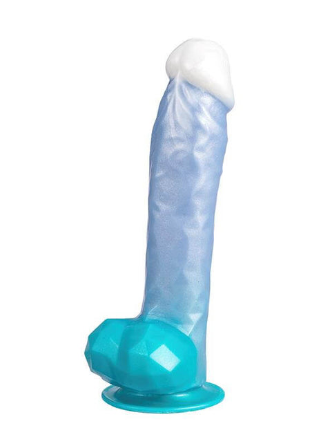 Liquid Silicone Angel Blue Dildo 8