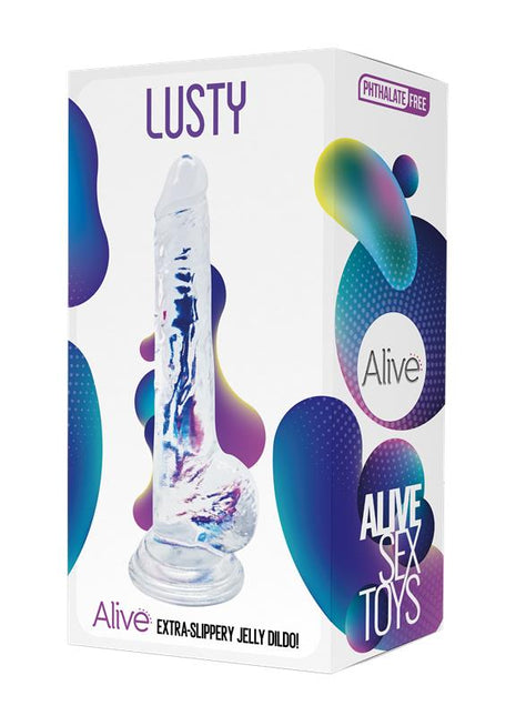 Jelly Dildo Lusty 18 cm
