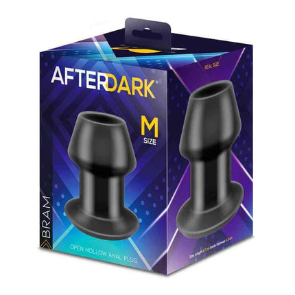 Bram Open Hollow Anal Plug Size M