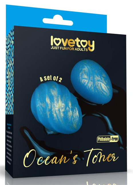 Oceans Toner Kegel Balls Set of 2