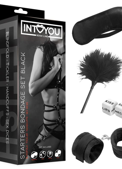 Starters Bondage Set 4 Pieces Black