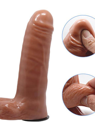 Harness with Retractable Dildo and Vibration