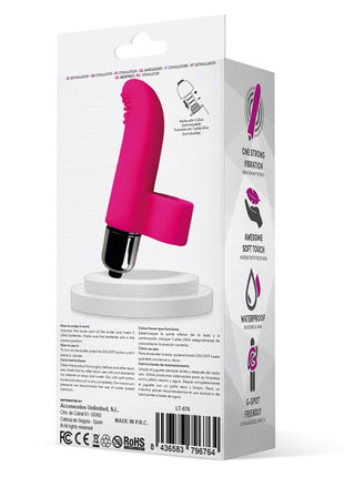 Fingy Finger Bullet Silicone Pink
