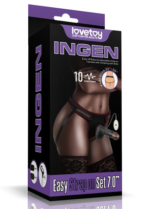 Adjustable Strap on with Dildo 10 Functions 70