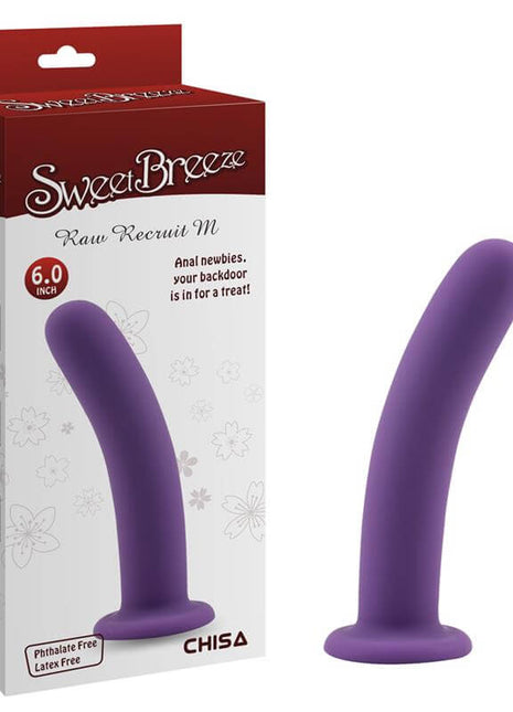 Dildo Raw Recruit Size M Purple
