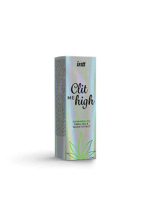 Clitoris Stimulator Clit Me High With cannabis seed oil