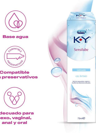 Water Base Lub Duplo KY Sensilub 75ml