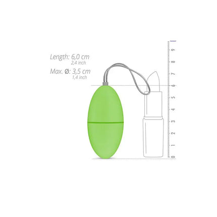 Remote Control Vibrating Egg - Green