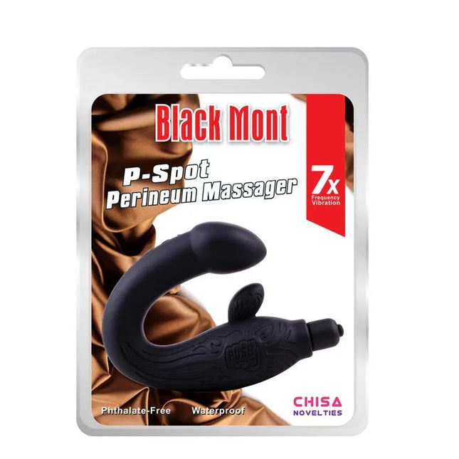 Prostatic Massager Silicone 29 cm Black