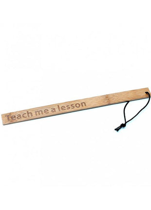 Paddle Teach Me A Lesson Bamboo