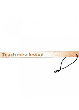 Paddle Teach Me A Lesson Bamboo