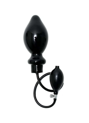 Inflatable butt plug large