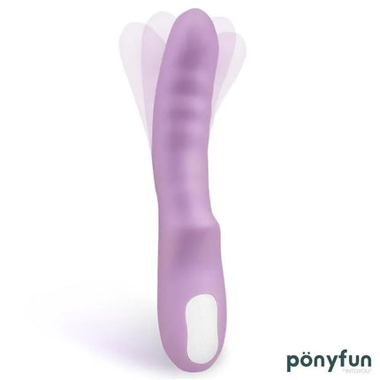 Vibe y Rotator Double Motor 360º USB Silicone Brightpurple