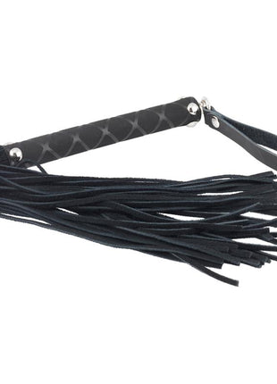 Leather Flogger Black 35 cm