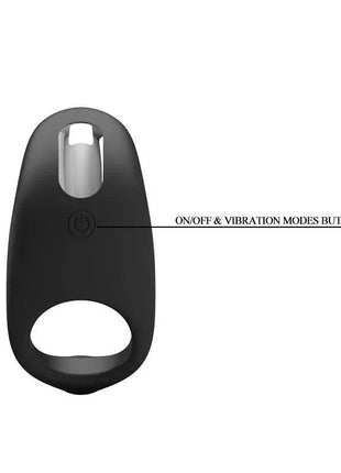 Cockring Gemma USB Silicone Black - Secretsextoys.store