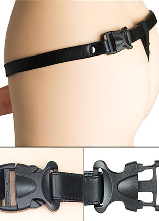 Unisex Hollow Strap On Vibrating