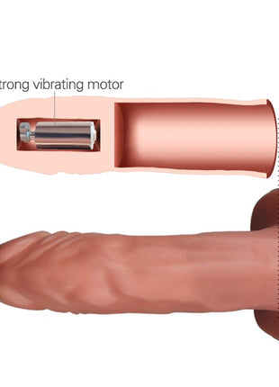 Unisex Hollow Strap On Vibrating